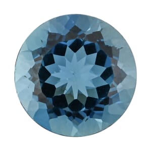 AAAA London Blue Topaz (Rnd 12 mm) 8.00 ctw