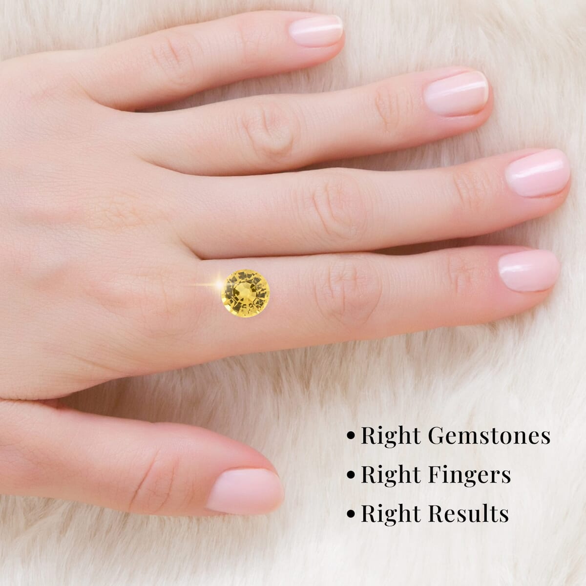 AAAA Yellow Sapphire (Rnd 5.5 mm) 0.75 ctw image number 4