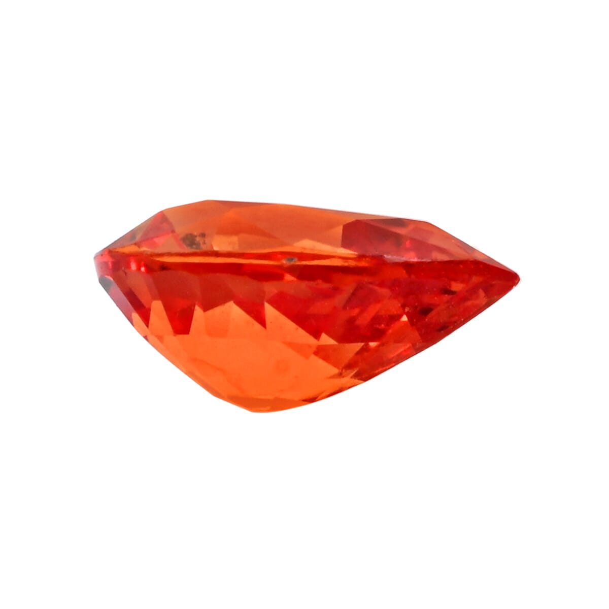 AAAA Sunset Sapphire (Pear 8x6 mm) 1.25 ctw image number 2