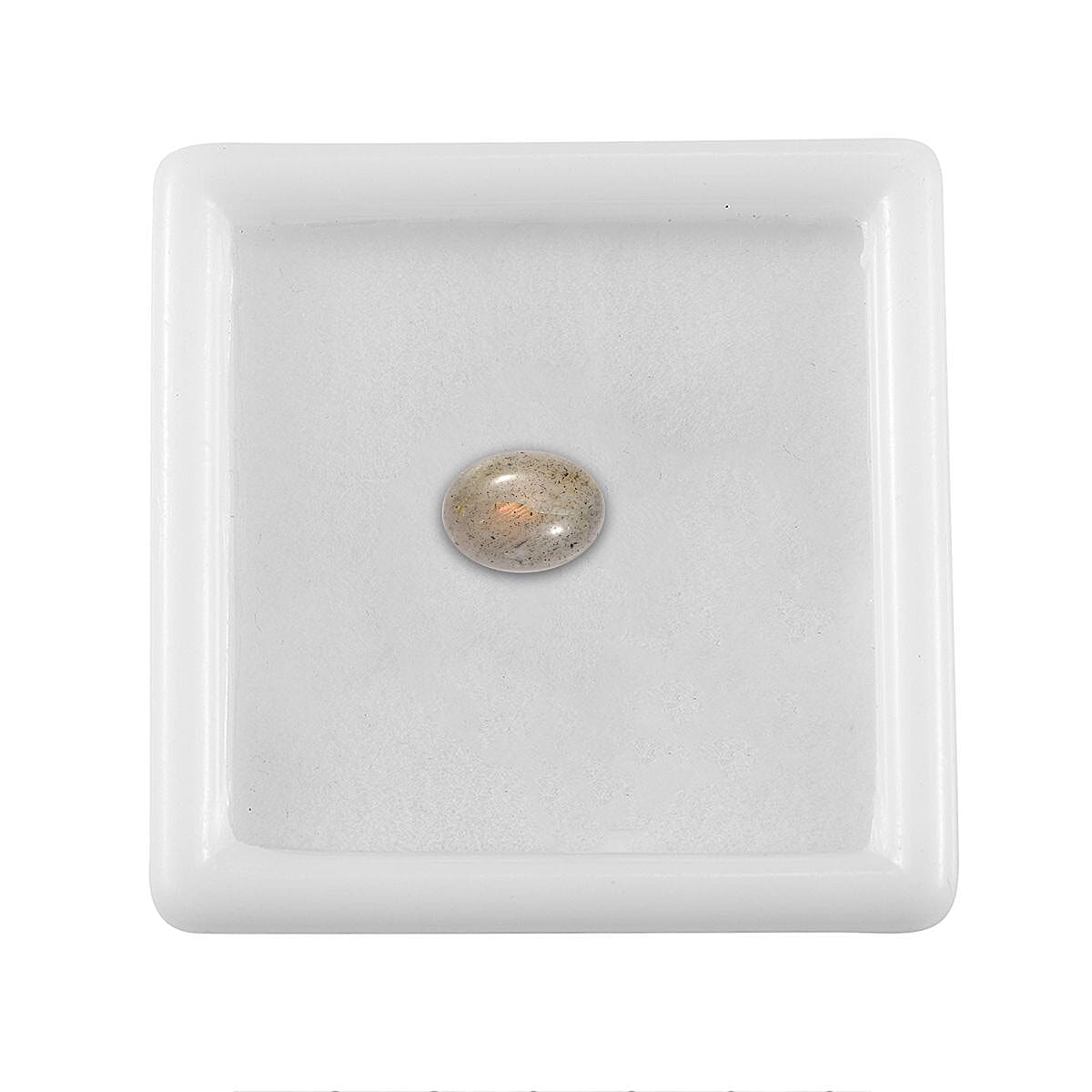 Fire Labradorite (Ovl 8x6 mm) 1.10 ctw Loose Gemstone