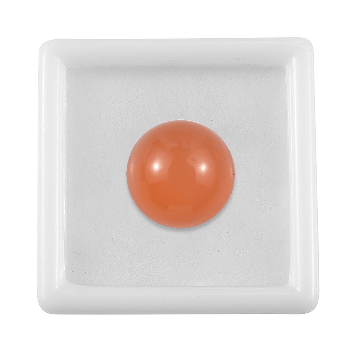 Peach Moonstone (Rnd 8 mm) 1.98 ctw Loose Gemstone