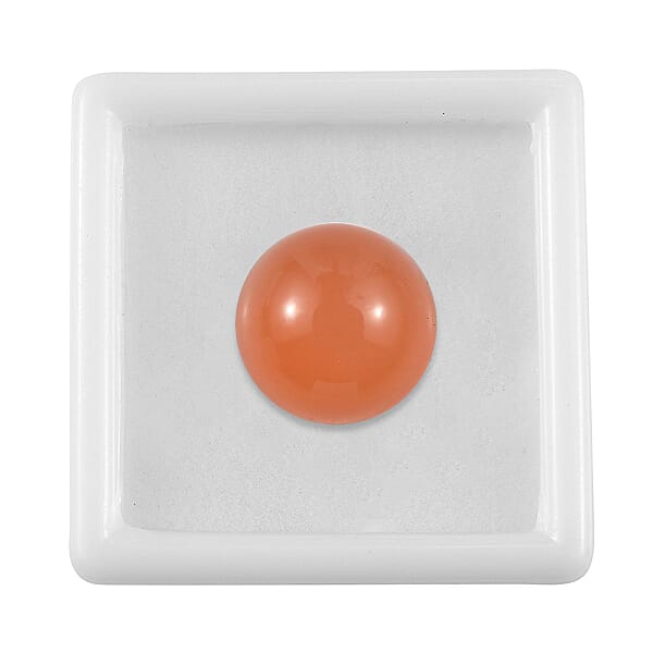 Peach Moonstone (Rnd 8 mm) 1.98 ctw Loose Gemstone