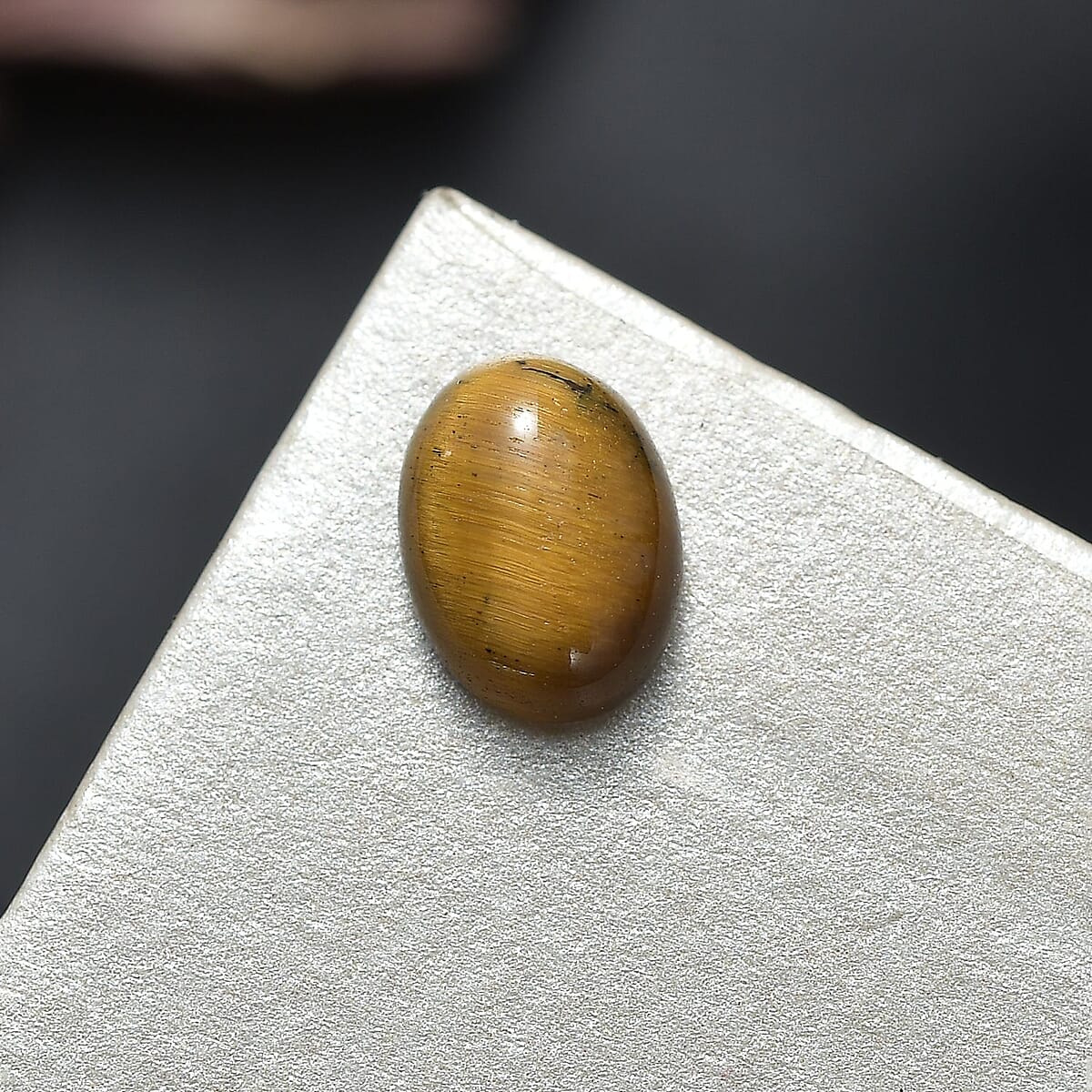 Tigers Eye (Ovl 8x6 mm) 1.20 ctw Loose Gemstone image number 1