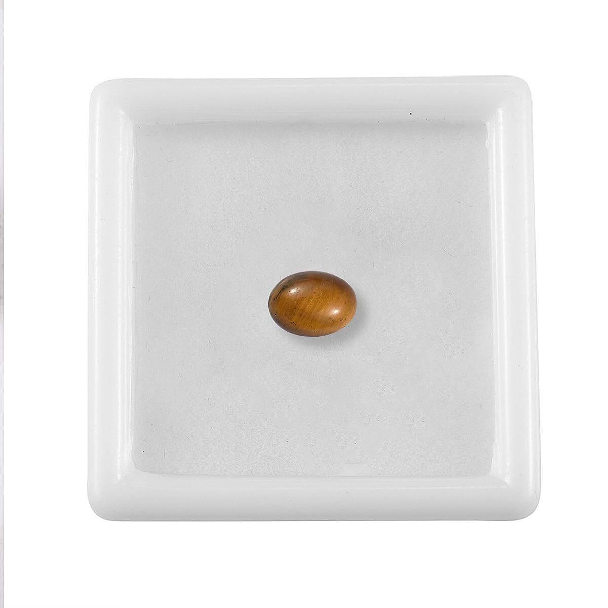 Tigers Eye (Ovl 8x6 mm) 1.20 ctw Loose Gemstone image number 3