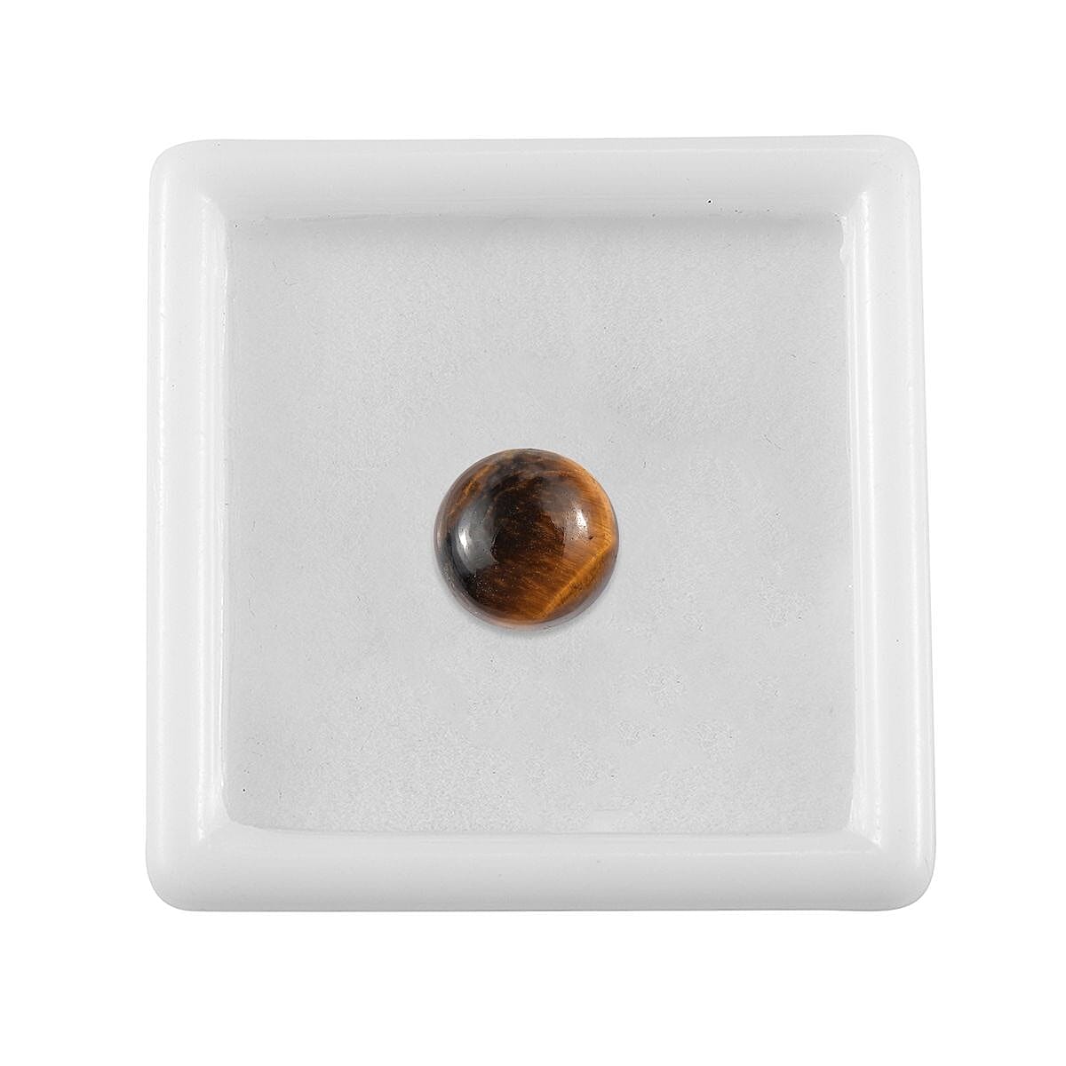 Tigers Eye (Rnd 9 mm) 2.10 ctw Loose Gemstone image number 3