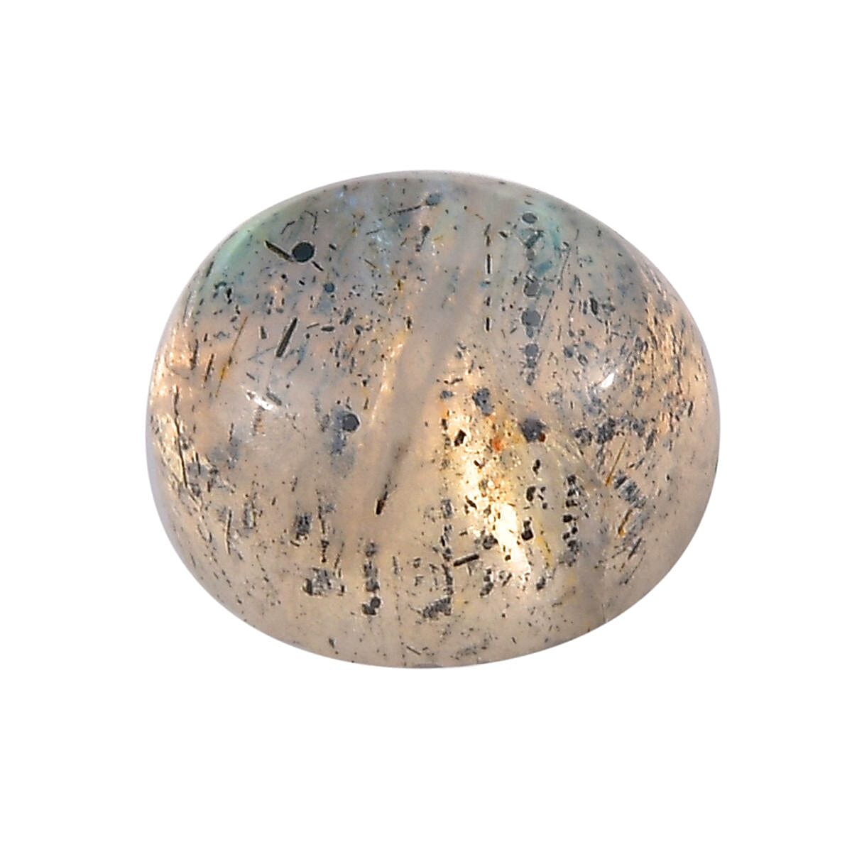 Malagasy Labradorite Set of 2 (Rnd 5 mm) 0.50 ctw Loose Gemstone image number 2
