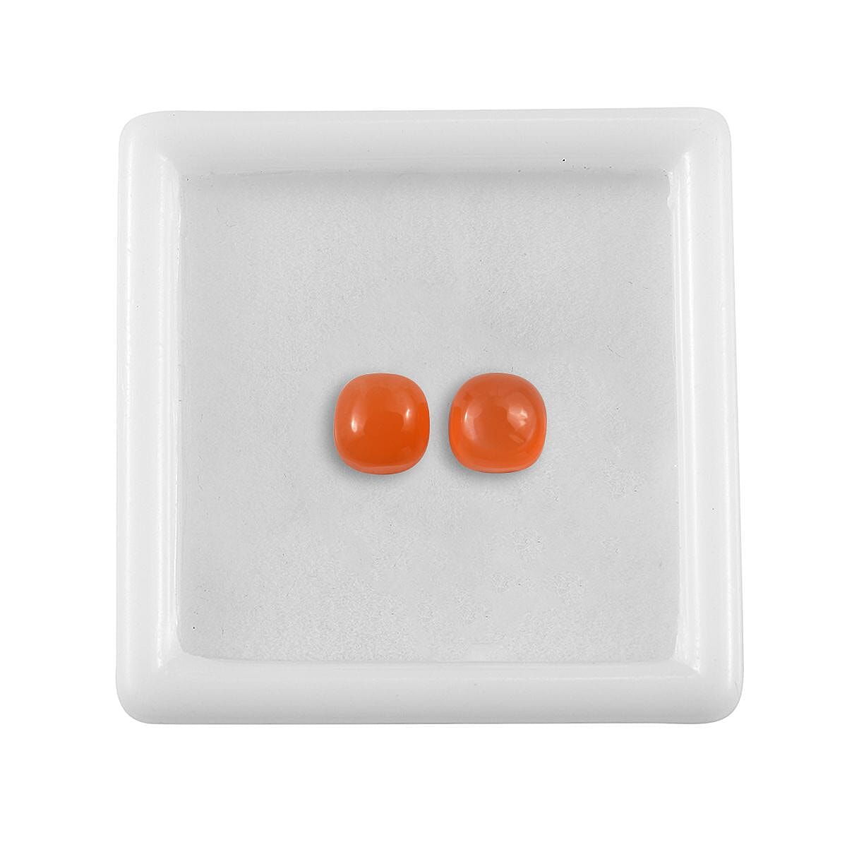 Peach Moonstone (Cush 5x5 mm) 1.04 ctw Loose Gemstone