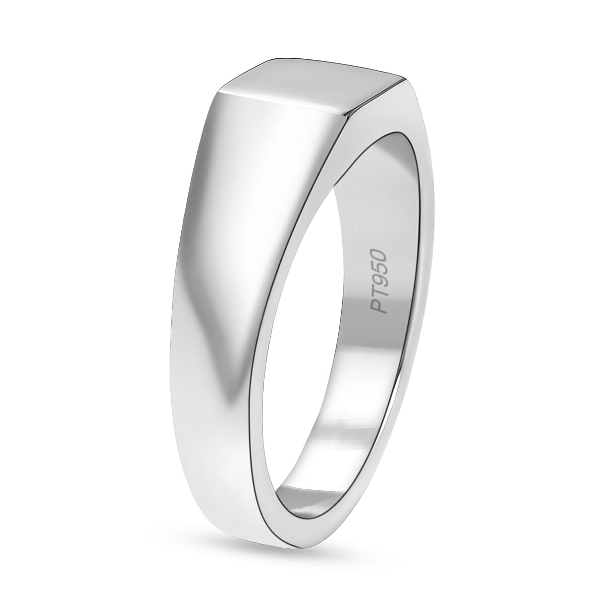 Rhapsody 950 Platinum Men's Ring (Size 9.0) 12.50 Grams image number 2