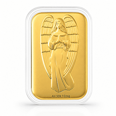 24K Golden Angel Blessings Embossed Sheet 10mg - Product card gallery slide 1 (10178119500089)