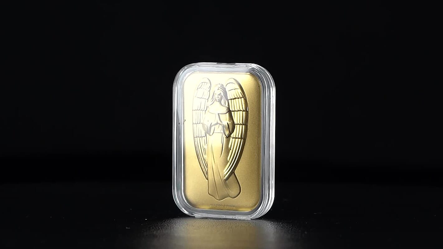 24K Golden Angel Blessings Embossed Sheet 10mg