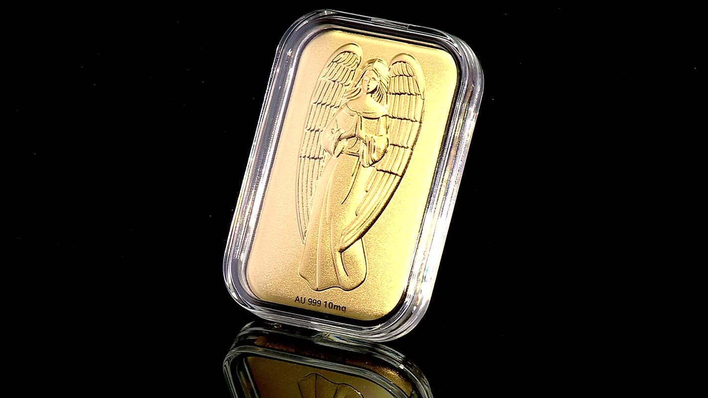 24K Golden Angel Blessings Embossed Sheet 10mg