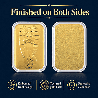 Angel Blessings 24k Gold Embossed Sheet 10mg