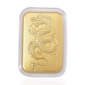 24K Yellow Gold Dragon Embossed Sheet 10mg (Del. in 7-10 Days)