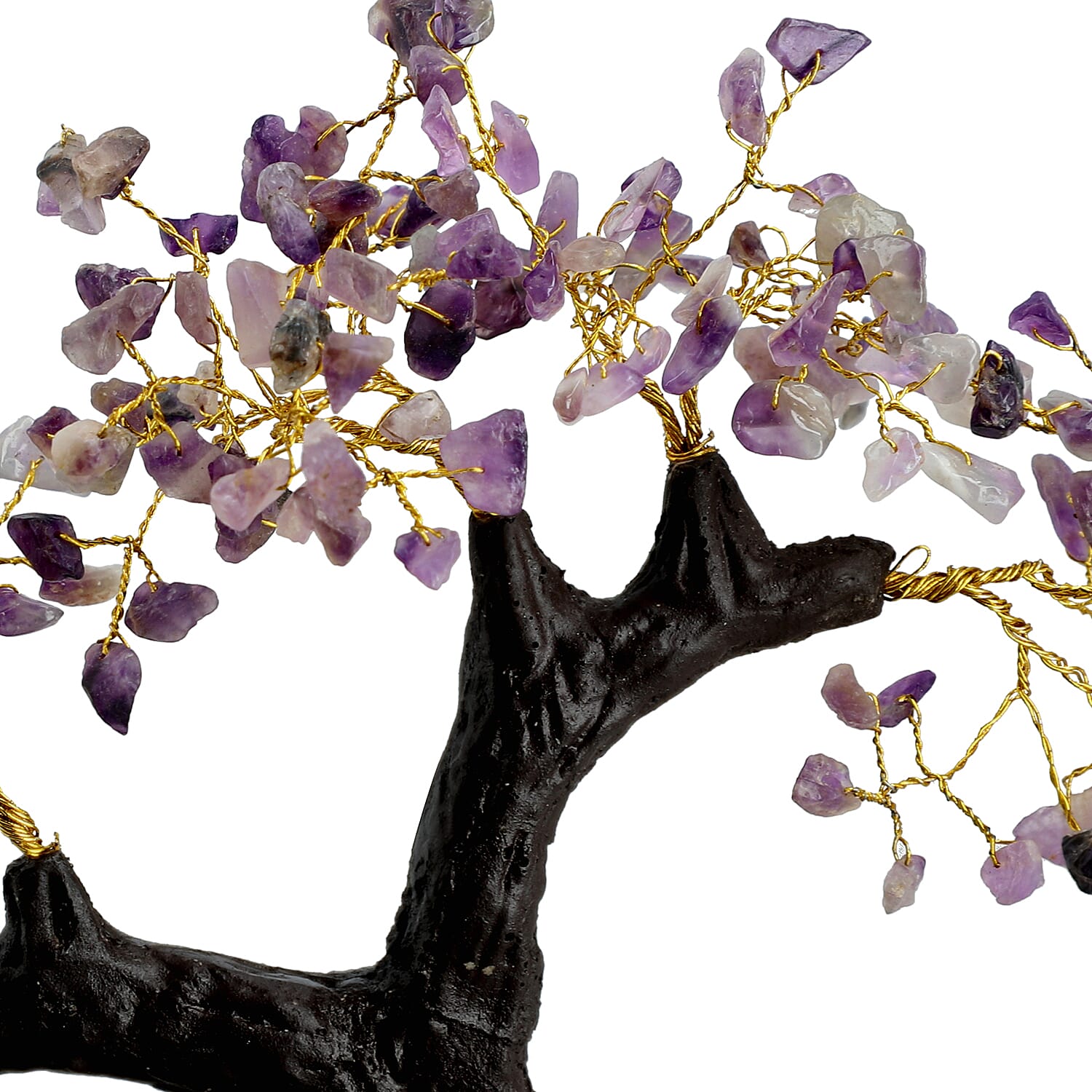 300 Amethyst Gemstone Bonsai Tree (12 Inch)