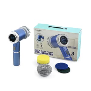 Total Vision 5pc Rechargeable Electric Spin Scrubber Set