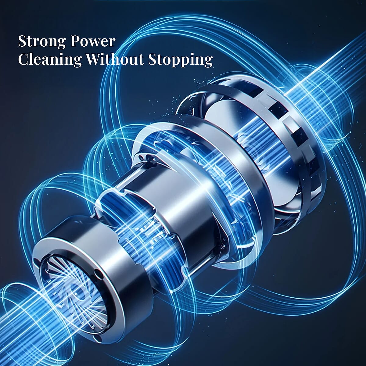 Total Vision 5pc Rechargeable Electric Spin Scrubber Set image number 6