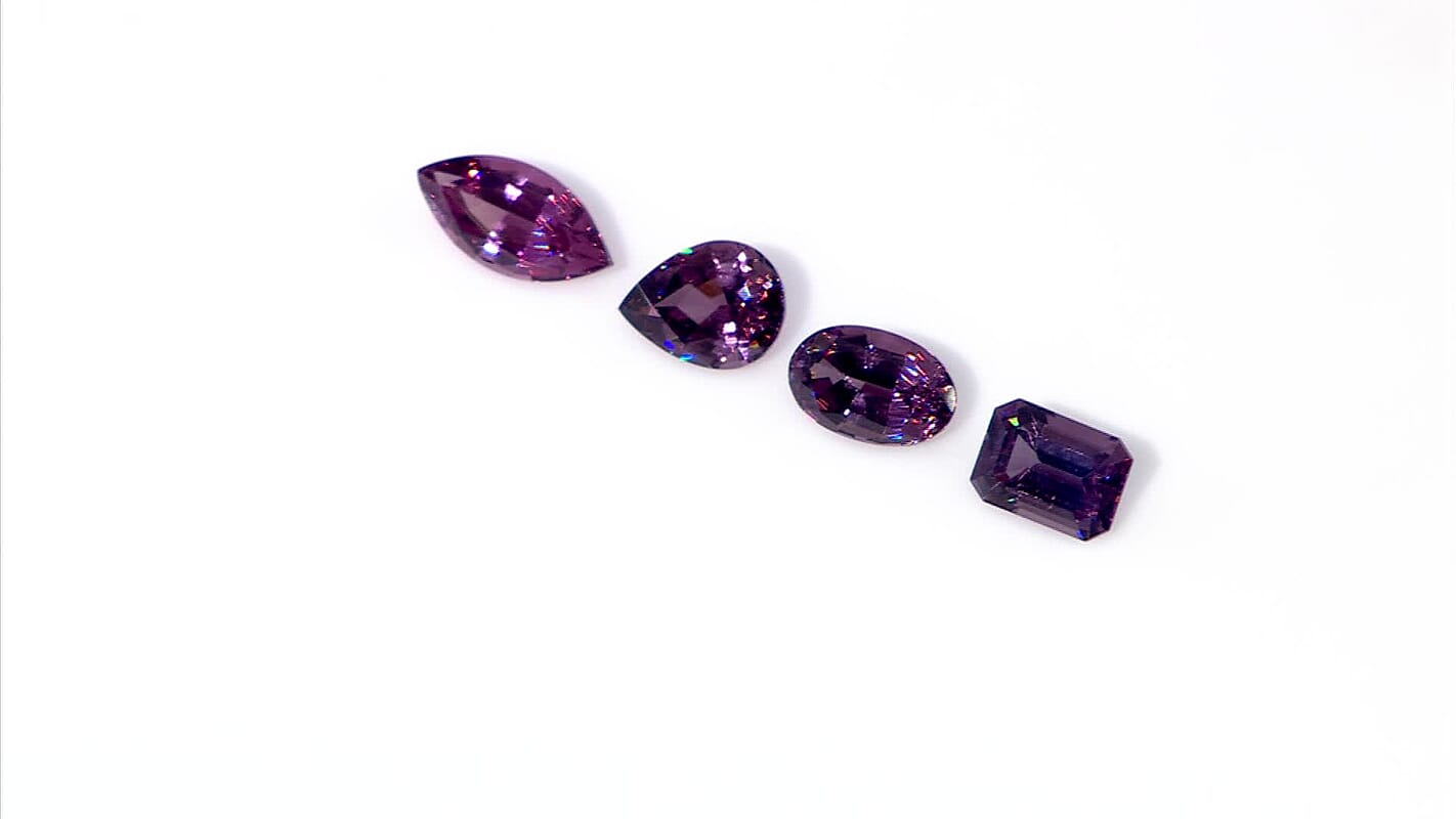 AAAA Radiant Ember Garnet (Trl 6 mm) 0.80 ctw