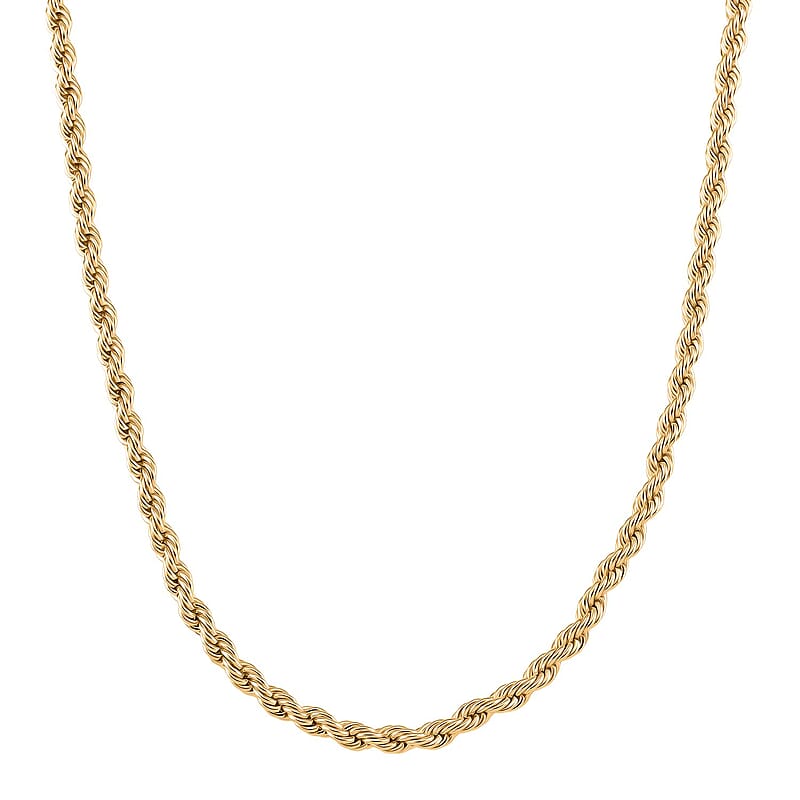 Necklace in 18K YG Plated 23.5 Inches 