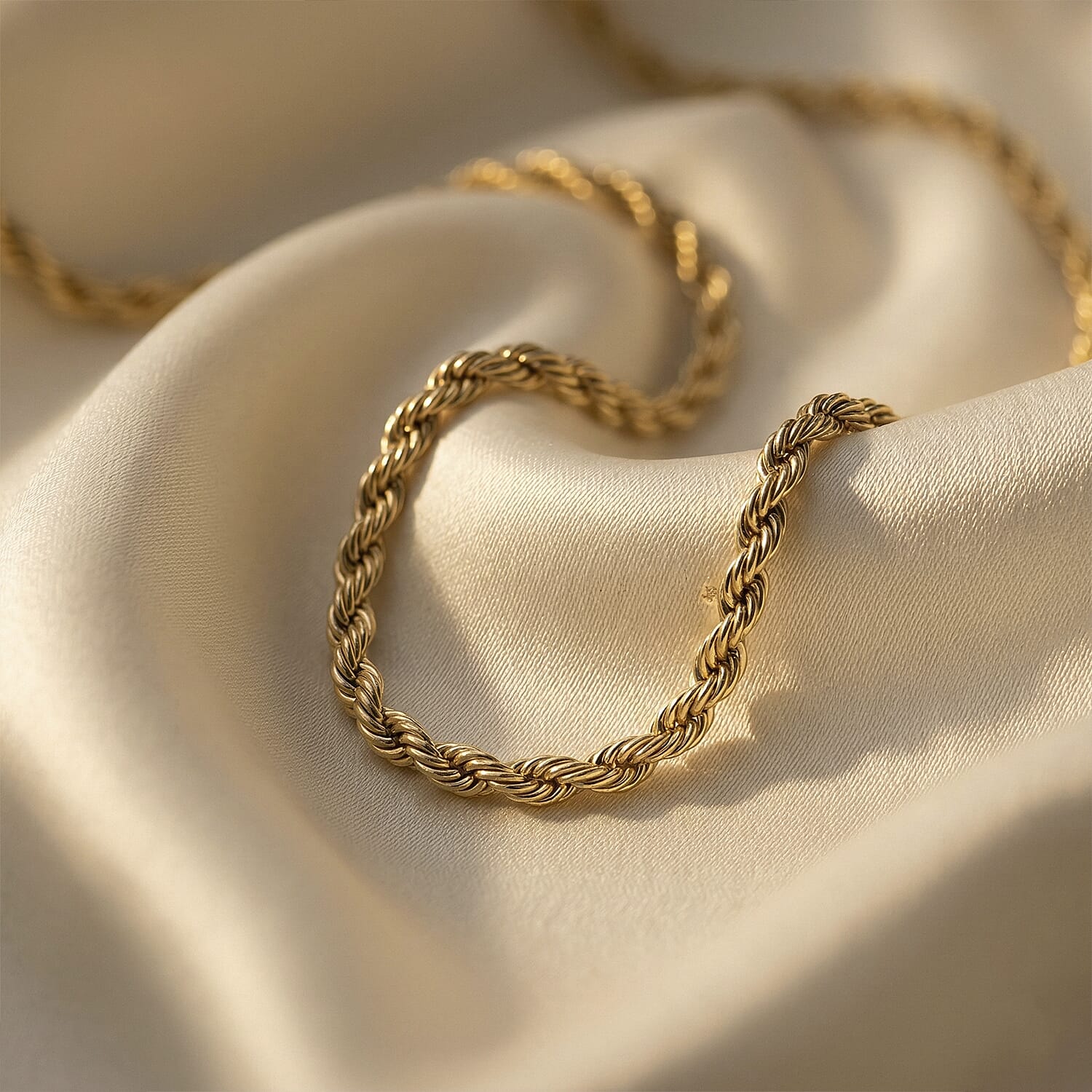 Necklace in 18K YG Plated 23.5 Inches 
