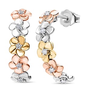 Luxuriant Lab Grown Diamond (G-H, SI) 0.15 ctw Earrings in Sterling Silver