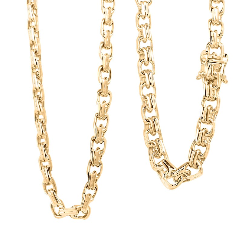 4.5mm Miami Cuban Necklace in 10K Yellow Gold 12.30 Grams 28 Inches