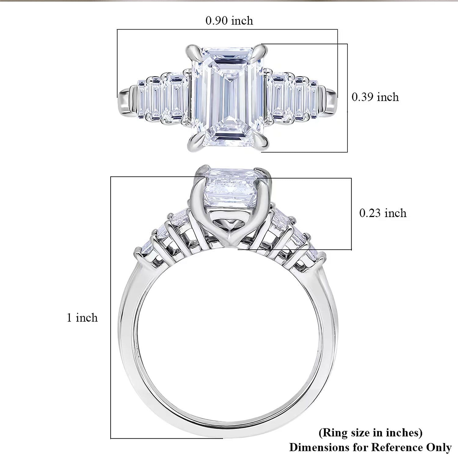 IGI Certified Luxuriant Lab Grown Diamond E-F VS 2.50 ctw Art Deco Ring in 950 Platinum (Size 6.5) 4.25 Grams