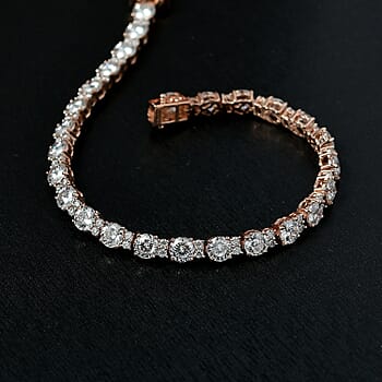 Rose Gold Over Sterling Silver / 7.5 Inches - Product card gallery slide 2 (10178126774585)