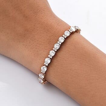 Rose Gold Over Sterling Silver / 7.5 Inches - Product card gallery slide 3 (10178126774585)
