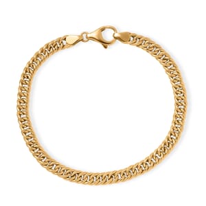 Luxoro 10K Yellow Gold Chain Bracelet (7.25 In) 4.10 Grams