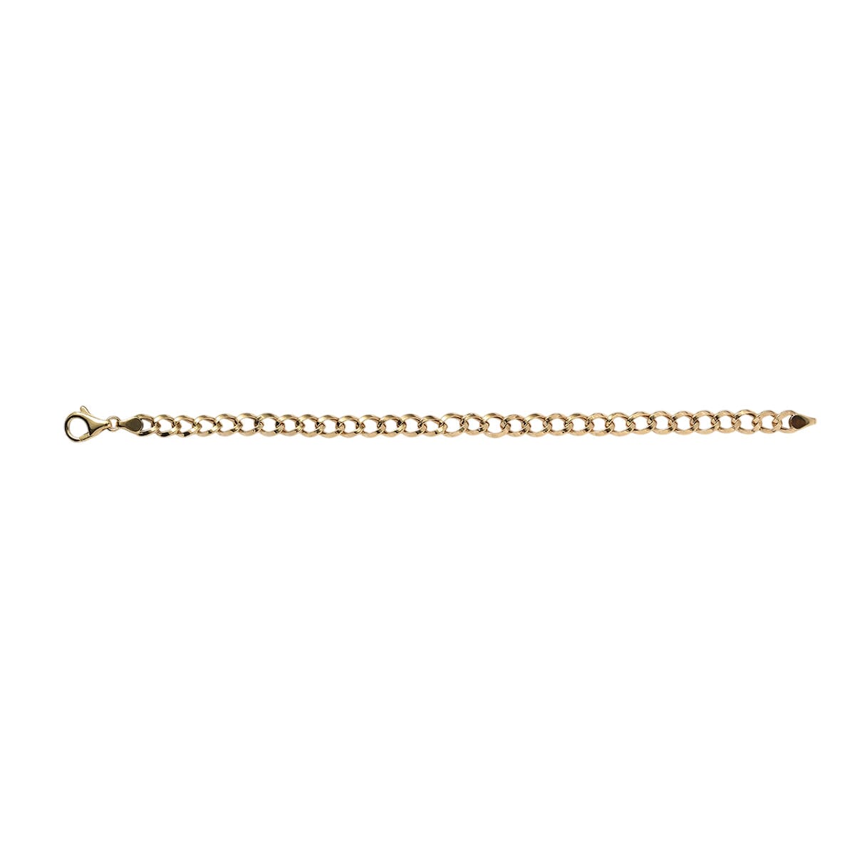 Luxoro 10K Yellow Gold Chain Bracelet (7.25 In) 3.76 Grams image number 4