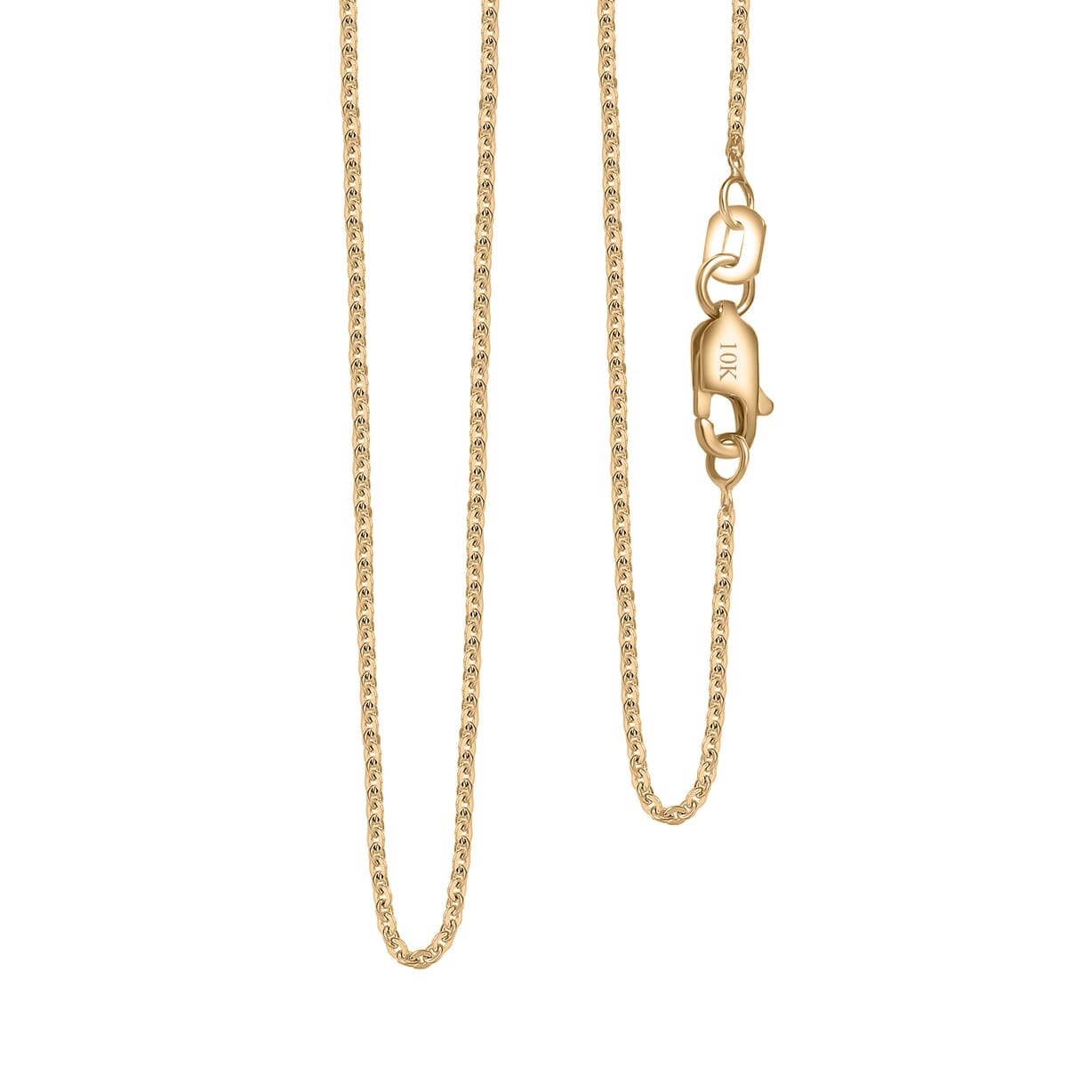 10K Yellow Gold Chain Necklace 18 Inches 1.82 Grams image number 0