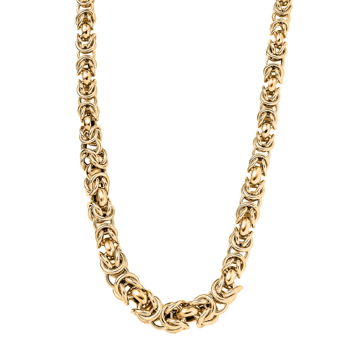 Luxoro 10K Yellow Gold Graduation Byzantine Legacy Chain Necklace 20 Inches 11.66 Grams image number 5