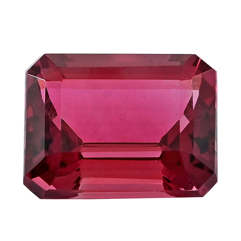 Certified and Appraised AAAA Ouro Fino Rubellite (Oct Free Size) 5.00 ctw