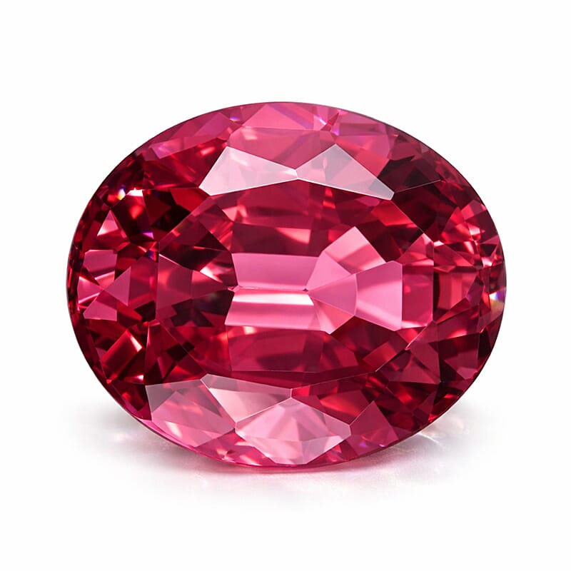 Certified and Appraised AAAA Ouro Fino Rubellite (Ovl Free Size) 5.00 ctw