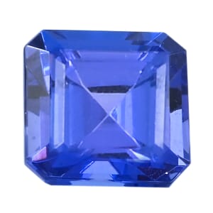 AAAA Asscher Cut Tanzanite (Sqr 6 mm) 1.00 ctw