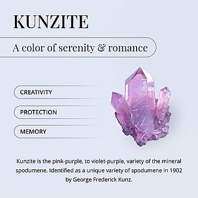 Luxoro 10K Rose Gold AAA Martha Rocha Kunzite, Diamond (G-H, I2) Twilight Blossom Ring (Size 12.0) 7.80 ctw