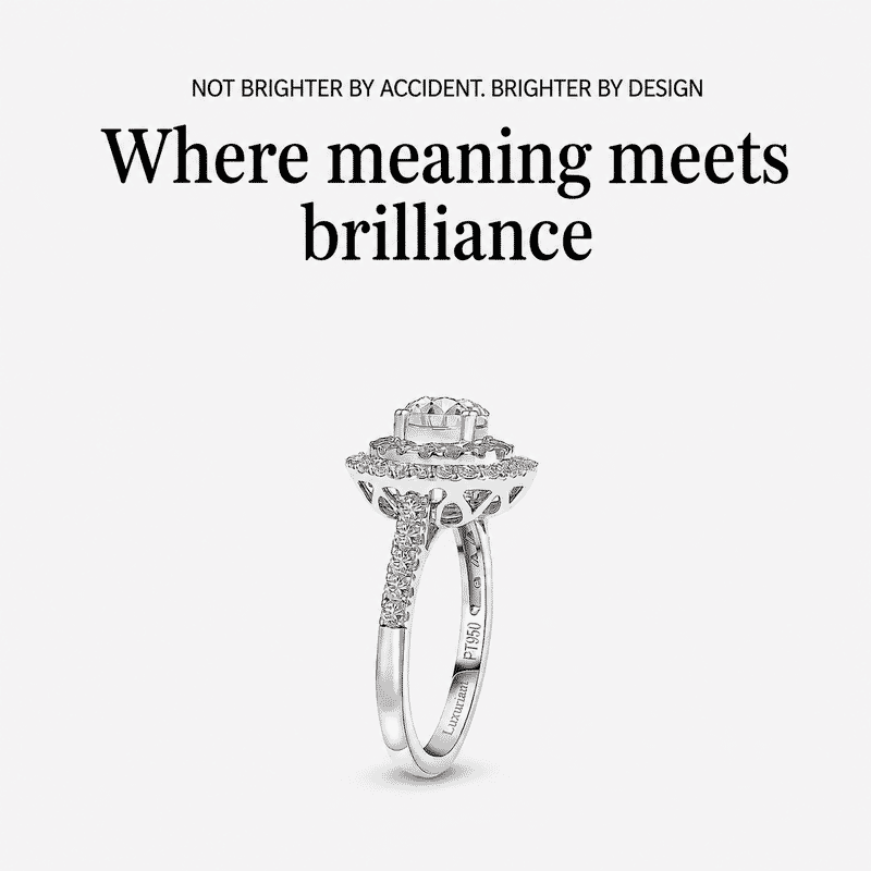 950 Platinum Luxuriant Lab Grown White and Pink Diamond (VS) Ring (Size 10.0) (6.10 g) 1.75 ctw