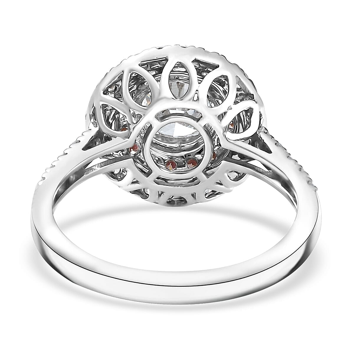 950 Platinum Luxuriant Lab Grown White and Pink Diamond (VS) Ring (Size 10.0) (6.10 g) 1.75 ctw image number 4