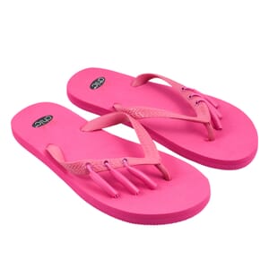 Pedi-Chic Fuchsia Flip Flops - L