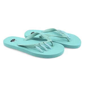 Pedi-Chic Turquoise Flip Flops - M