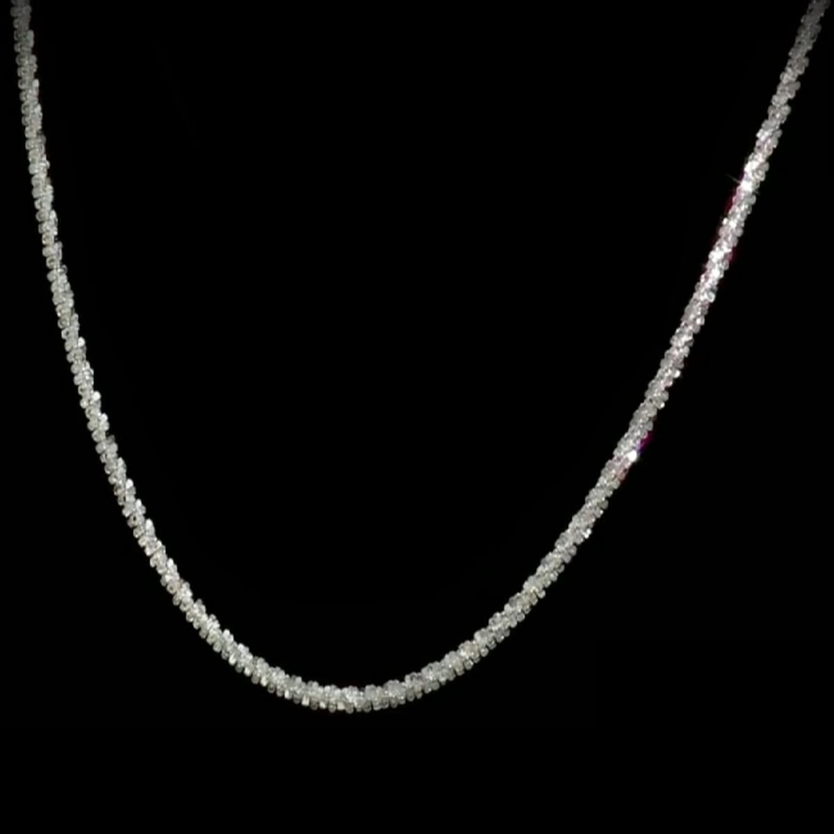Sterling Silver Chain Necklace with Adjustable Ball 9.7 Grams 24 Inches image number 0