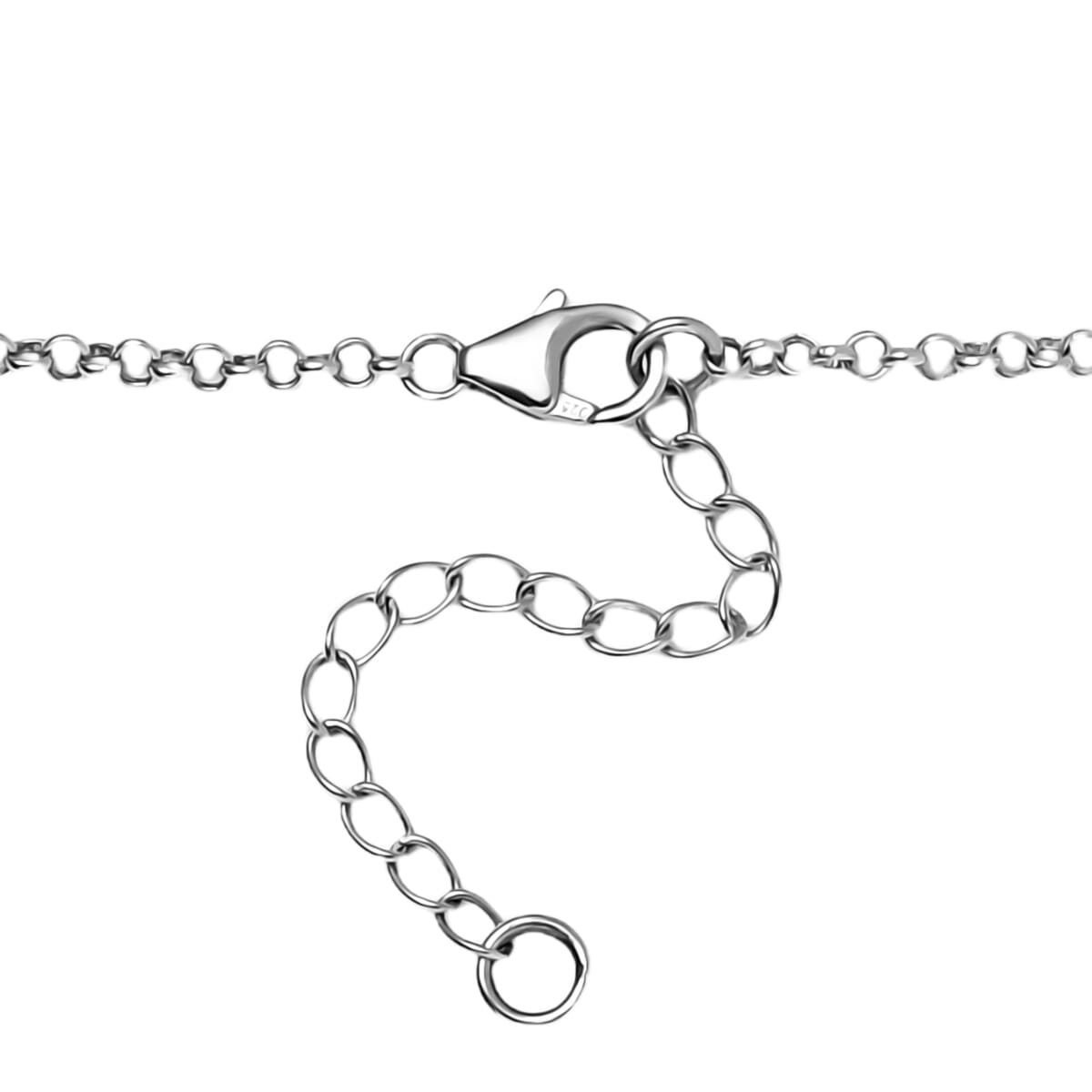 D’Joy Artisan Crafted Whispering Web Turquoise 14.60 ctw Squash Blossom Necklace 18 Inches in Sterling Silver  image number 4