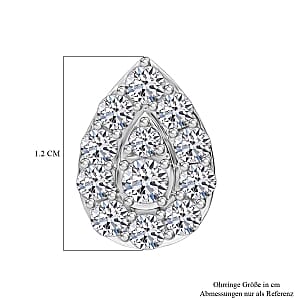 Luxuriant Lab Grown Diamond (G-H, SI) 1.00 ctw Earrings in 18K Vermeil Yellow Gold Over Sterling Silver