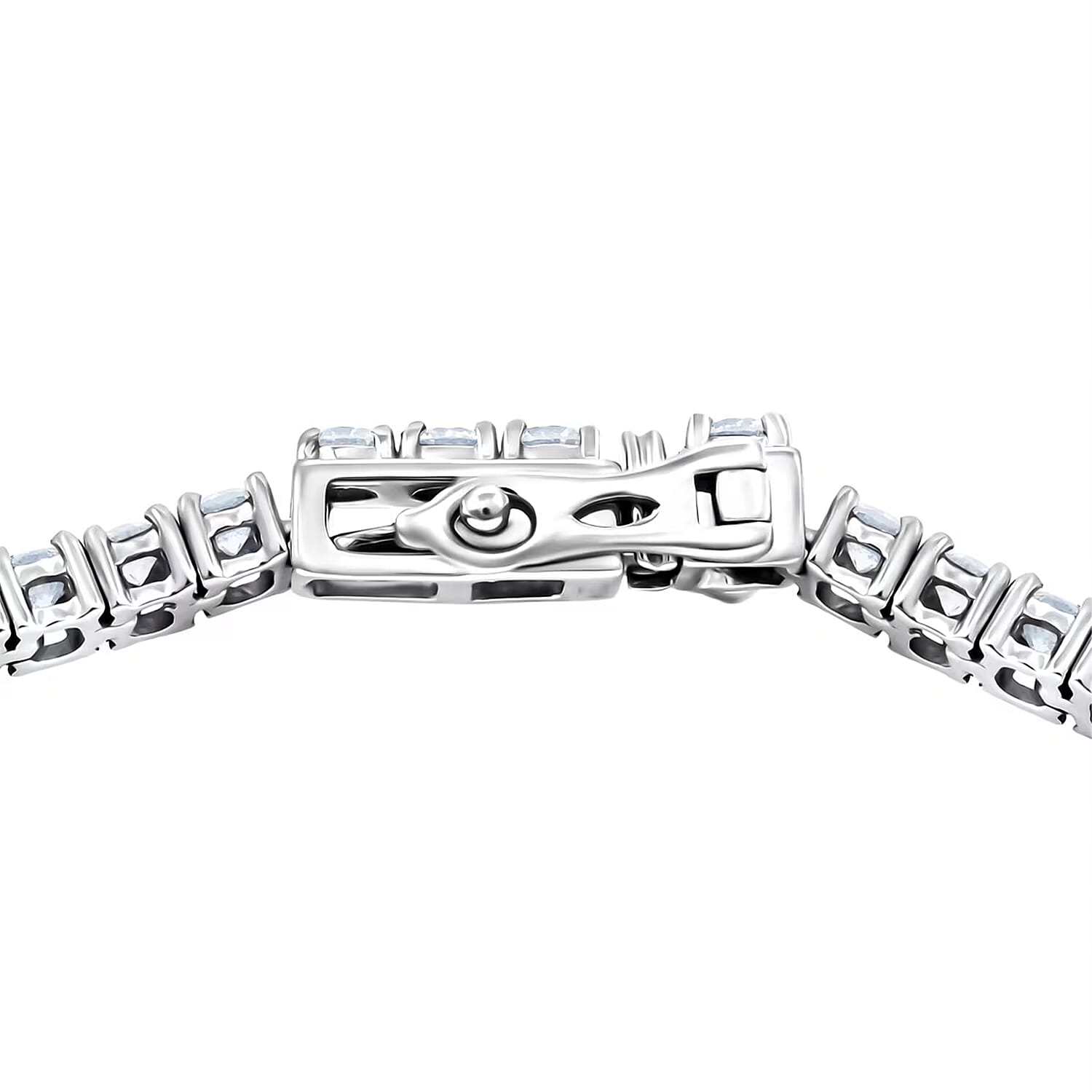 950 Platinum Luxuriant Lab Grown Diamond G VS 4.00 ctw Tennis Bracelet (7.25 In) 12.80 Grams