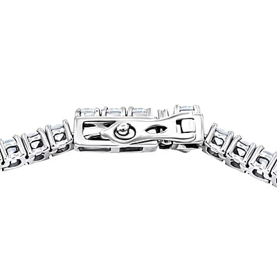 950 Platinum Luxuriant Lab Grown Diamond G VS 4.00 ctw Tennis Bracelet (7.25 In) 12.80 Grams