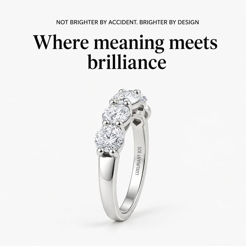 Luxuriant Lab Grown Diamond G VS 2.50 ctw Ring in 14K White Gold (Size 10.0)