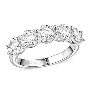 Luxuriant Lab Grown Diamond G VS 2.50 ctw Ring in 14K White Gold (Size 6.0)