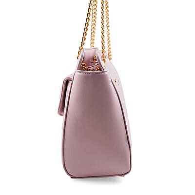 Gloria Vanderbilt Blush Quilted Faux Leather Shoulder Bag