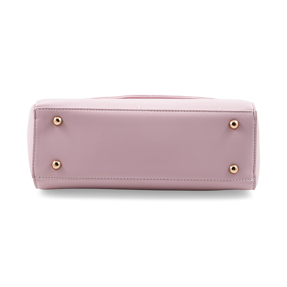Gloria Vanderbilt Blush Quilted Faux Leather Shoulder Bag image number 5