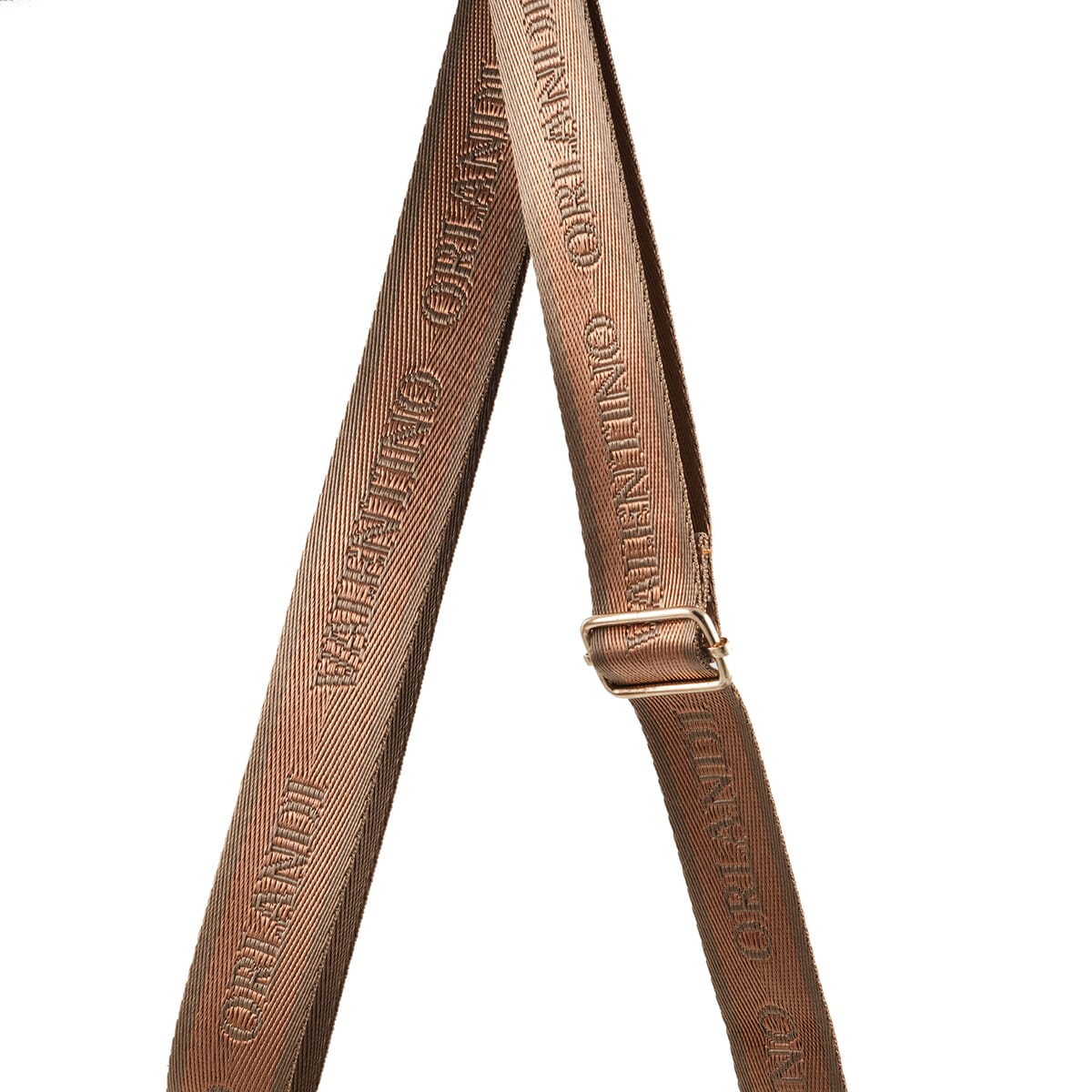 Valentino Orlandi Printed Brown and Cognac Trimmed Vegan Leather Crossbody Bag image number 4